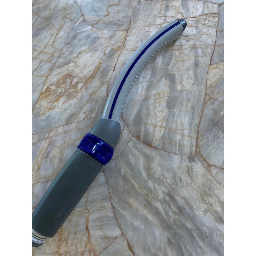 Waterpik Pet Wand Pro Replacement Shower Attachment Gray Blue Dog Wash Handle